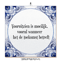 Nl Hoop Sticker by Tegelspreuken.nl