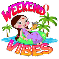 Happy Good Morning Sticker by Chhota Bheem