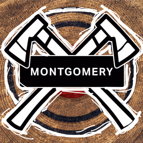 CivilAxeThrowing giphyupload bullseye montgomery axethrowing GIF