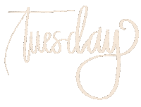 peachcreates day tuesday boho peach Sticker