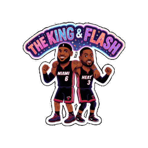 Dynamic Duo Friends Sticker