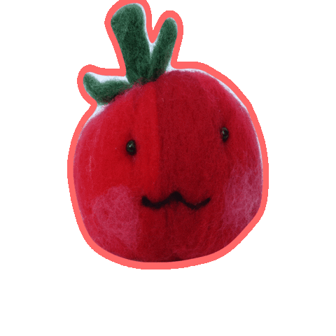Tomato Vegetable Sticker by SEEDORGHK