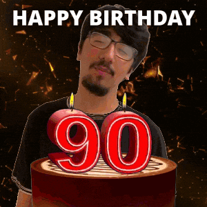 90Th Birthday GIF