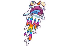 Christmas Skydive Sticker by tokyoplay