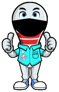 bowlatrabs mask nye bowl bowling Sticker