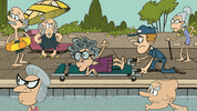 the loud house swimming GIF by Nickelodeon