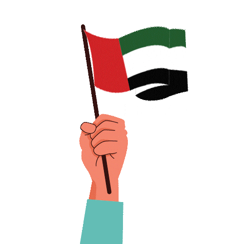 Flag Day Uae Sticker by Emirates Islamic