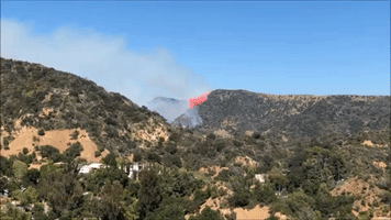 Bel Air Resident Captures Fight to Contain Benedict Canyon Fire