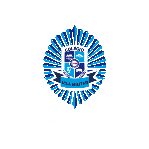 cvmvidaeensino giphygifmaker cvm colégio cvm vida e ensino colégio militar Sticker