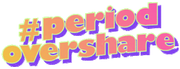 Period Menstruation Sticker by KT by Knix