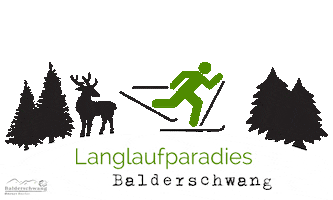Balderschwang winter weihnachten schnee wintersport Sticker