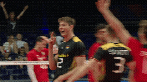 Germany Yes GIF by Volleyball World