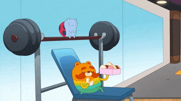 animation gym GIF by Cartoon Hangover