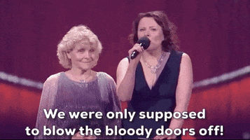 Blow Brits GIF by BRIT Awards