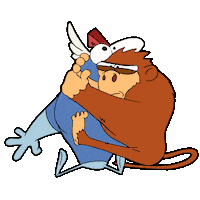 Tired Bad Day Sticker