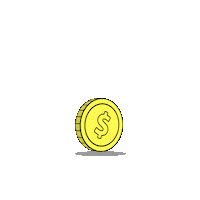 mydohapp money coin coin toss mydoh Sticker