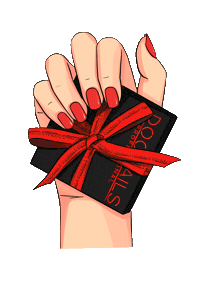 Christmas Beauty Sticker by Doonails