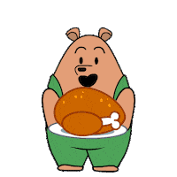 Thanks Giving Love Sticker
