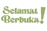 Iftar Fasting Sticker