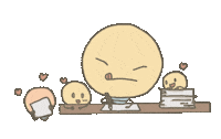 Working Sticker by polu