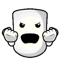 Angry Toilet Paper Sticker