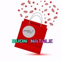 pedrini_store shopping sale buon natale shopper GIF