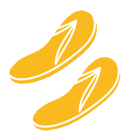 Summer Chinelas Sticker