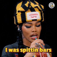 Rhyming Teyana Taylor GIF by First We Feast