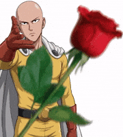 One Punch Man Caped Baldy GIF