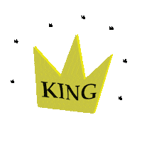 King Crown Sticker
