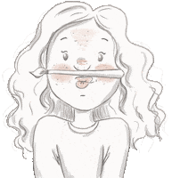 Girl Create Sticker