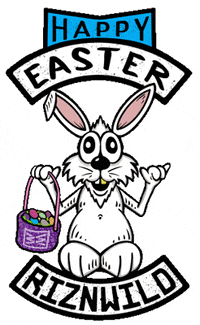 Easter Bunny Rabbit GIF by RIZNWILD