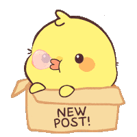 New Post Chicken Sticker