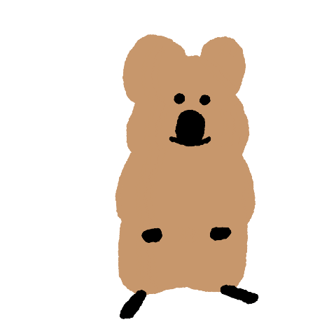 Emoji Quokka Sticker by Dinotaeng