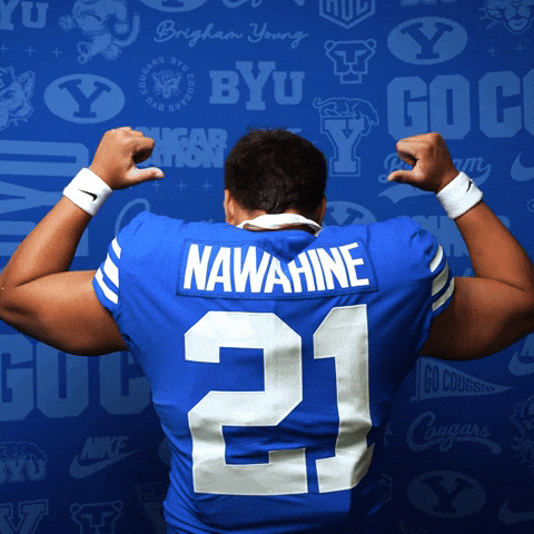 College Football Go Cougs GIF by BYU Cougars