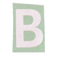 Typography Collage Sticker