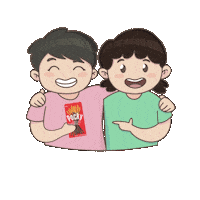 Glicopockyph amazing boss dad bff Sticker