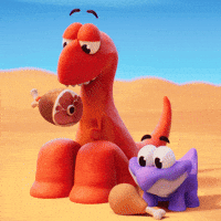 Nom Nom Eating GIF by Claynosaurz