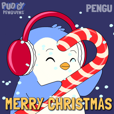 Merry Christmas GIF by Pudgy Penguins