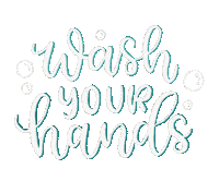 Corona Wash Sticker