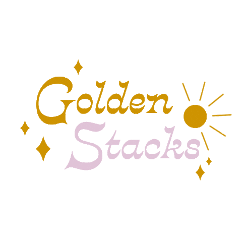 Goldenstacks Sticker by Tjazelle