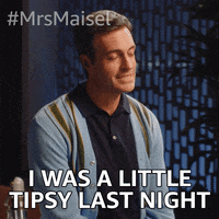 Drunk Reid Scott GIF by The Marvelous Mrs. Maisel
