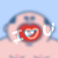 I Love You Mirror GIF by SOWINGHONG