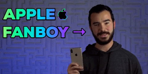 techsantos giphygifmaker giphyattribution apple fanboy tech santos GIF