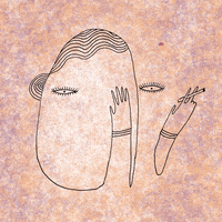 smoke smoking GIF by Matea Radic