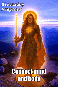 Yoga Mountain GIF by Bloomsday Preppers
