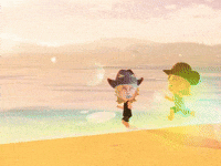 Steel Ball Run Beach GIF