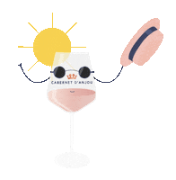 Summer Wine Sticker by fandechenin