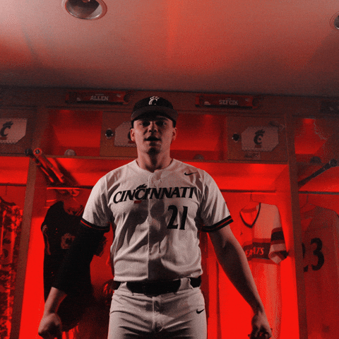College Baseball Uc GIF by Cincinnati Bearcats
