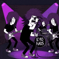 Feels Rock Band GIF by emonad